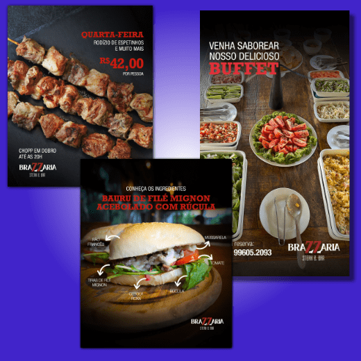 Case Brazaria – identidade visual e campanhas