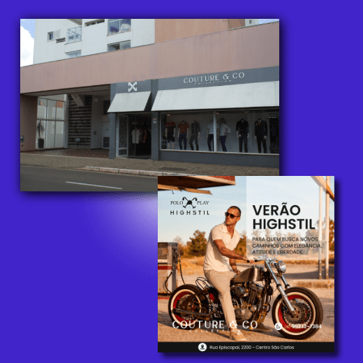 Case Couture – branding e redes sociais